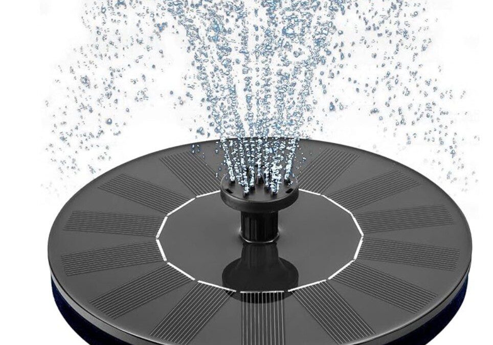 Solar Bird Bath Fountain – Just $9.99